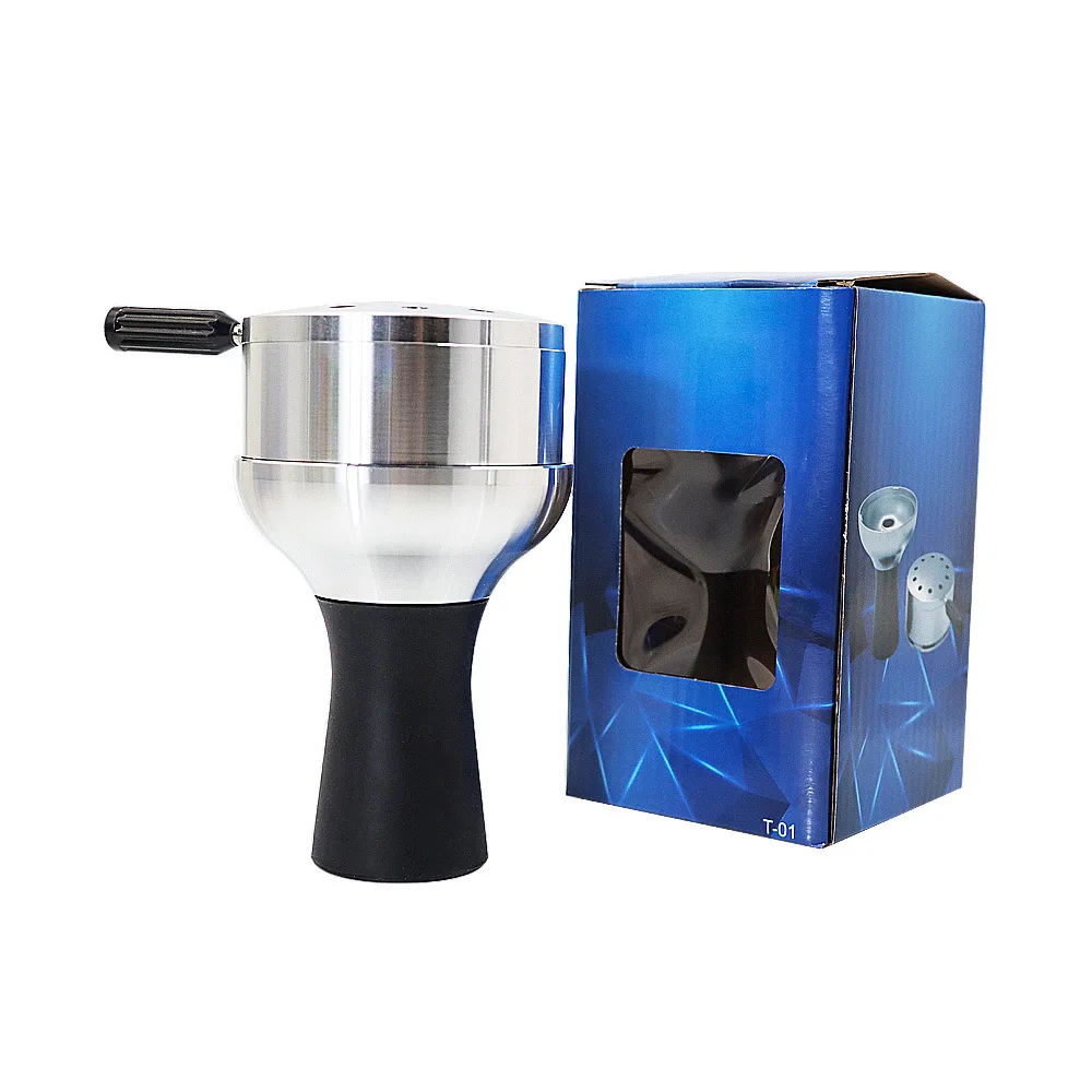 Arab Shisha Hookah Metal Bowl Set Charcoal Holder with Cover Heat Management System for Smoking Accessories Hookah accessories hookah set