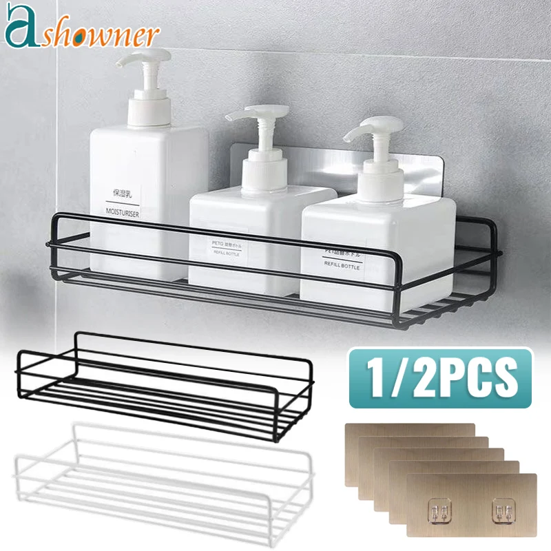 Scaffale Per Bagno Scaffale Per Shampoo Cestino Per Appendere Il Bagno Supporto Per Cosmetici In Ferro Accessori Per Organizer Per Condimenti Da Cucin