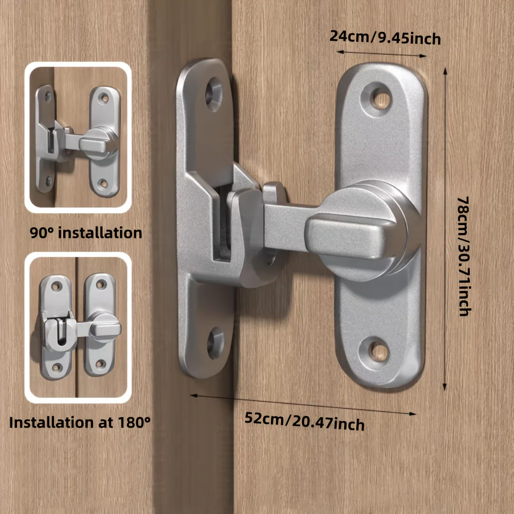 90 Degree Window Drawers Cabinet Locks Stainless Steel Hook Latch Barn Door Latch Bolt Hooks Sliding Gate Buckles