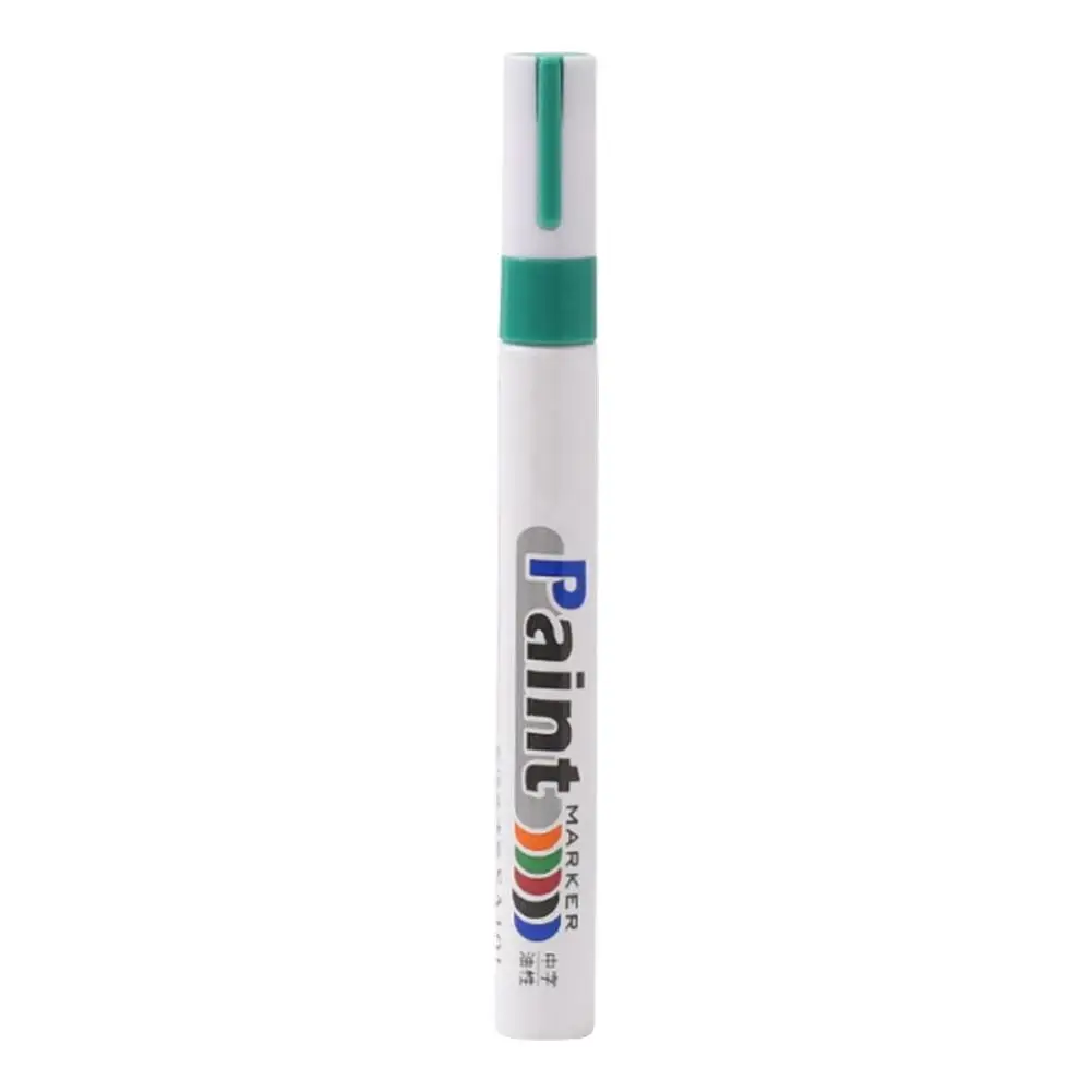 Paint Pen Waterproof Cars Wheel Tire Oily Mark Pen Rubber Quick Paint Auto DIY Dry Marker Tyre Marker Graffiti Y9P3