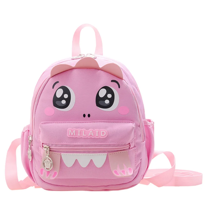 2022 New Girls Boys Small Schoolbags Cute Dinosaur Anti Lost Children Cartoon Backpacks Korean Fashion Out Kids Baby Snack Bag