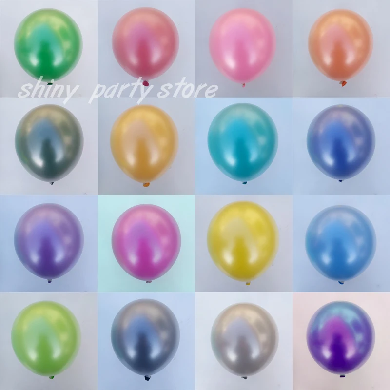 

Double-Layer Thickened Pearl Balloon, Birthday Party, Wedding, Christmas Decoration, Baby Shower, Ballon Wholesale, 5", 10", 12"