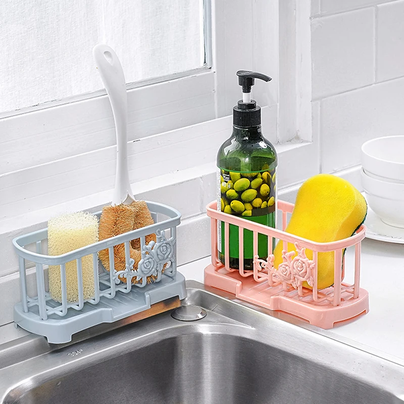 Kitchen Soap And Sponge Caddy