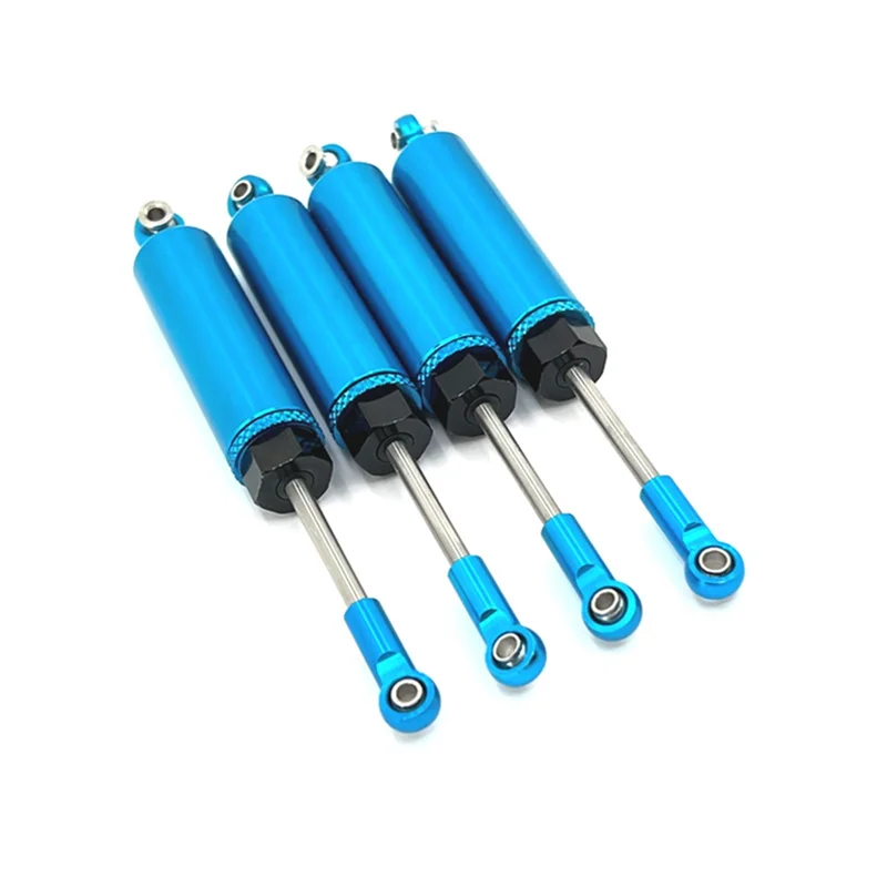 M09K 오일 충격 흡수 장치 댐퍼 Wltoys 104009 12402-A A323 12409 RC 자동차 금속 업그레이드 부품, 파란색
