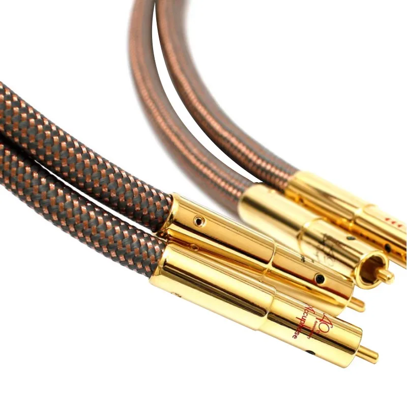 Coppia Accuphase 40Th Anniversary Edition Hifi Cd Power Amplifier Rca Double Lotus Audio Signal Cable Spina Originale Spedizione Gratuita