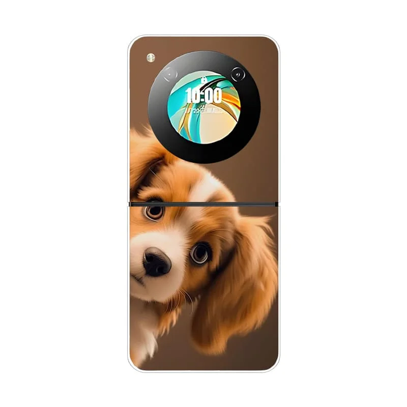 Soft Matte Silicone Back Cover with Fashion Painted Design