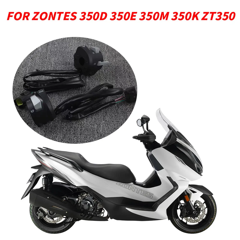 Per Zontes 350D 350E 350 M 350K Zt350 Maniglia Del Motociclo Interruttore Fendinebbia Controllo Relè Intelligente 350D 350E 350 M 350K Zt350