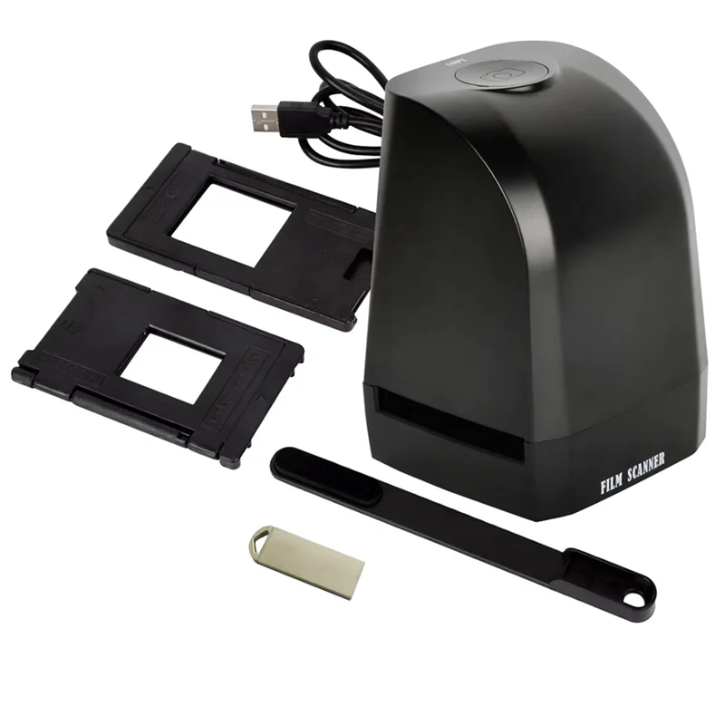 Superior-135 Film Slide Scanner Converter Portable Negative Film Scanner 8 Megapixel CMOS Convert Compatible With For Windows XP