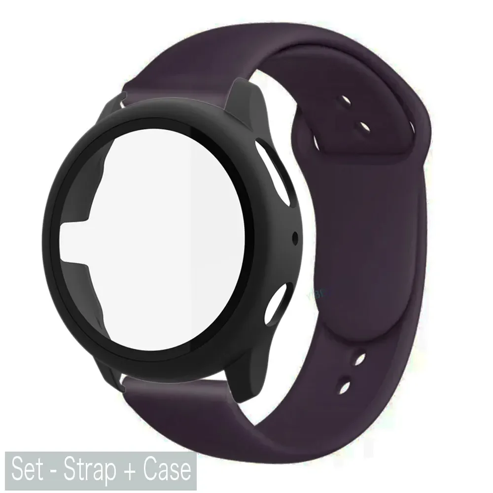 Protective Glass Film Case & Strap Set with Bracelet Accessories