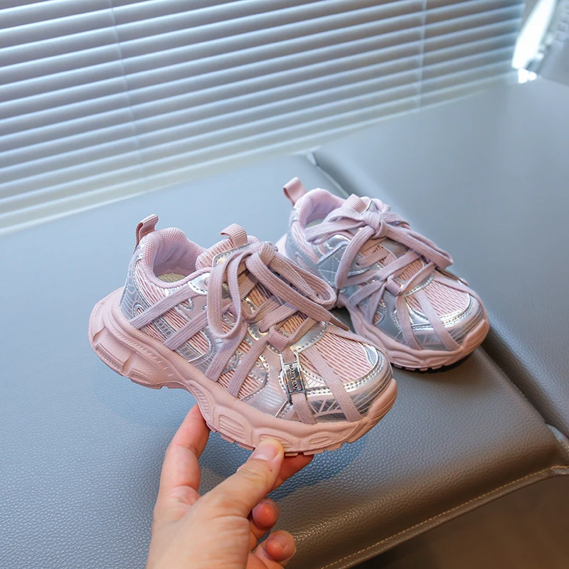 Chunky Running Sneakers for Kids Soft Sole Autumn School Shoes