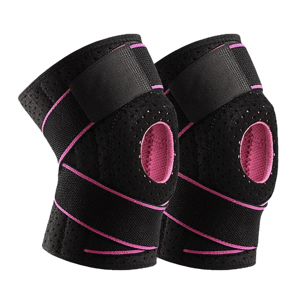 

Adjustable Meniscus Injury With Brace Side Tear Knee Compression Sport 2pcs Cycling Climbing Stabilizers Support Workout Running