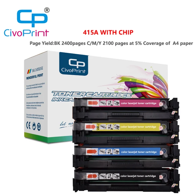 Civoprint New 415a 415x W2030a Toner 