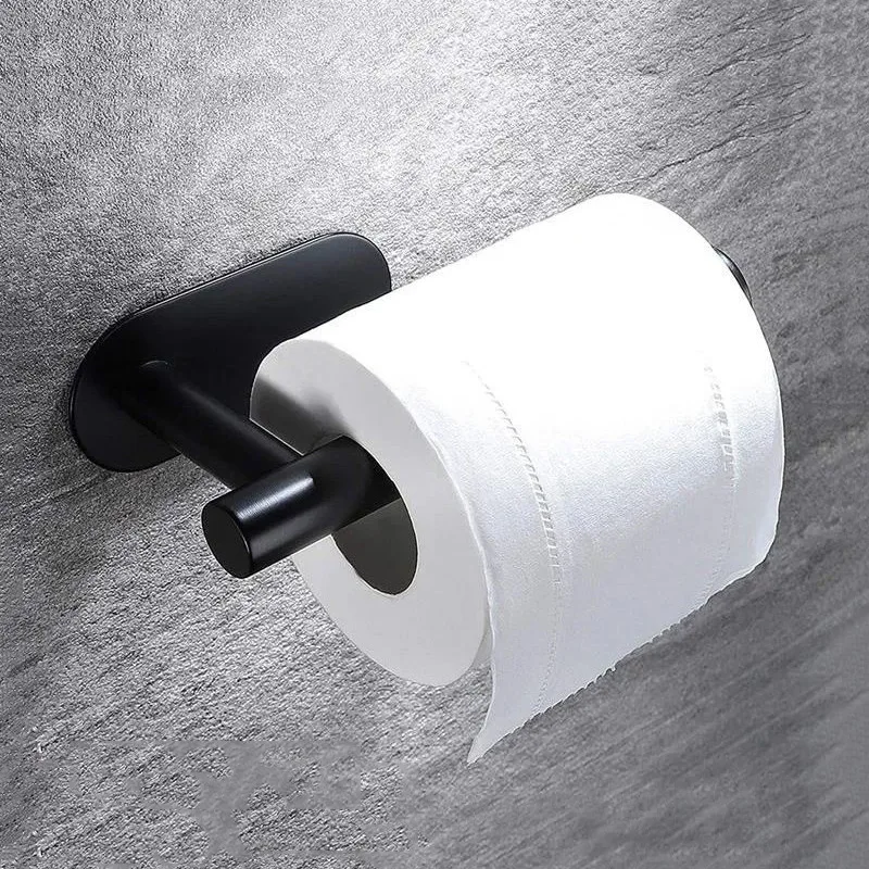 No Drilling Toilet Paper Holder SUS304 Stainless Steel Self Adhesive for Bathroom Kitchen