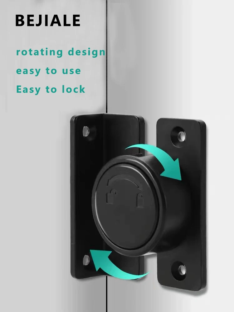 Deslizante Push-pull Porta e Janela Rotativa Bloqueio 180 Graus Trava Porta Parafuso Ferrolho Fixo Buckle Pin Deslizante