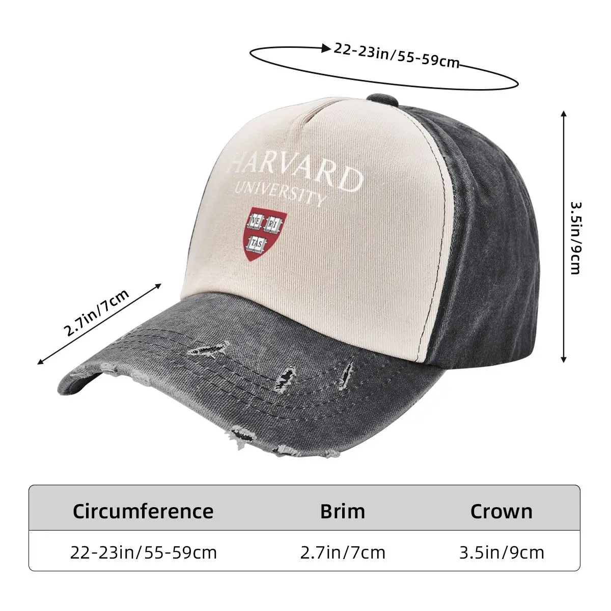 Limited Harvard University Fashion Baseball Cap Peaked Cap Men's Hat Women's Caps