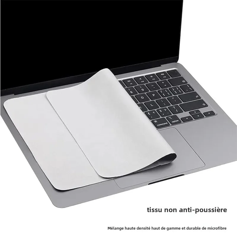 Microfiber Dustproof Laptop Screen Cleaning Cloth and Keyboard Cover Blanket
