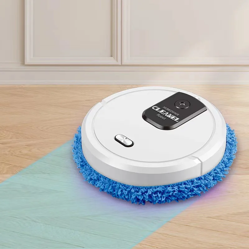 1500 mAh Mopping with Sprayer Machine Smart Home Floor Sweeping Automatic Electric Floor Mops Floor Steam Cleaner Robot 3