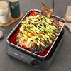Stainless Steel Rectangular Food Storage Tray Baking Pans Deep Plates Container Kitchen Organizer 2
