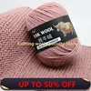 3pcs 300g Yak Wool 3-strand Wool Yarn Hand-knitted Medium Coarse Sweater Coat Yarn Crocheted Scarf Hat Wholesale Wool Yarn 1