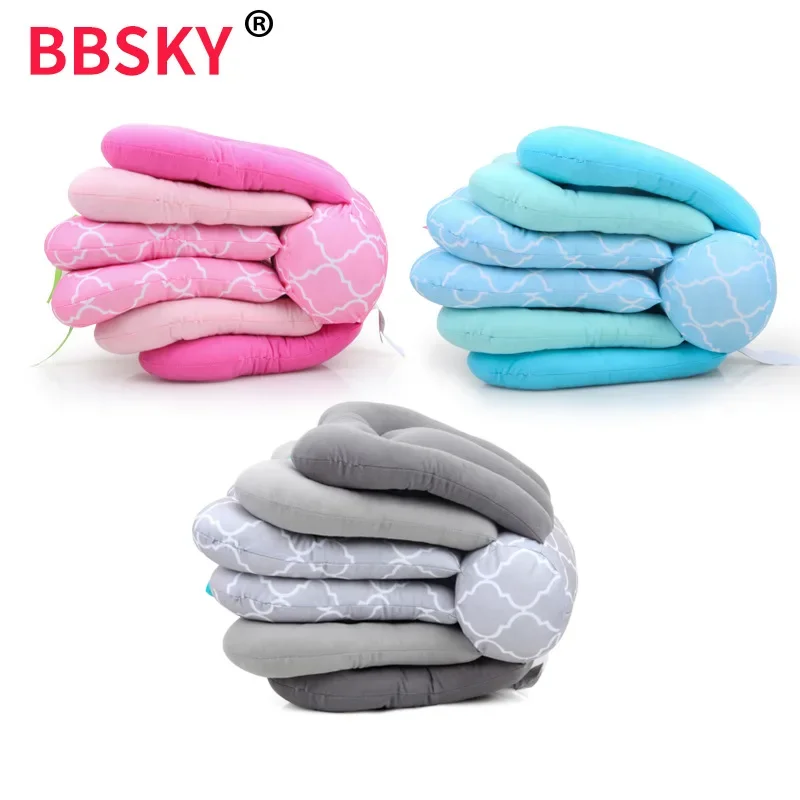 Butterfly flip multifunctional baby feeding pillow pregnant breastfeeding nursing cushion baby self feeding nursing accessories new baby self feeding nursing pillow portable detachable feeding pillow