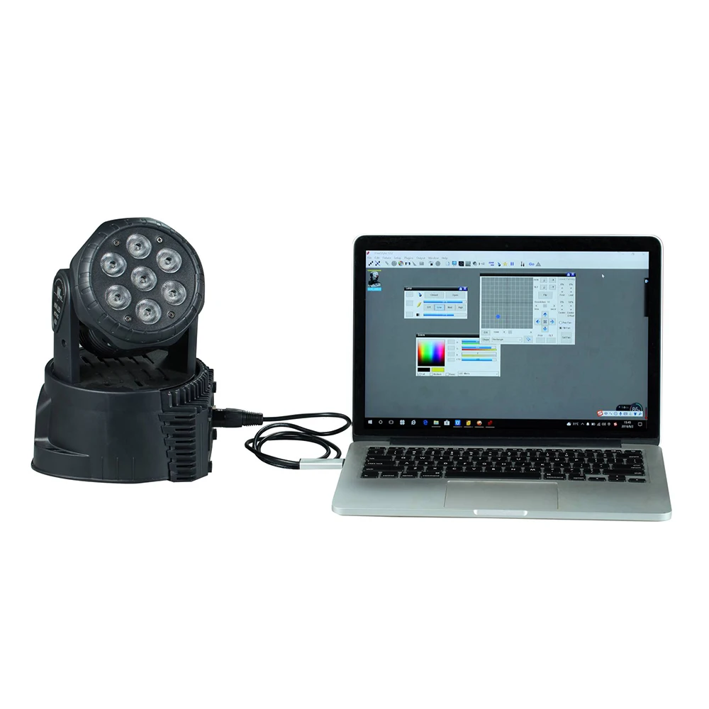 Lixada USB to DMX Interface Adapter LED DMX512 Computer PC Stage