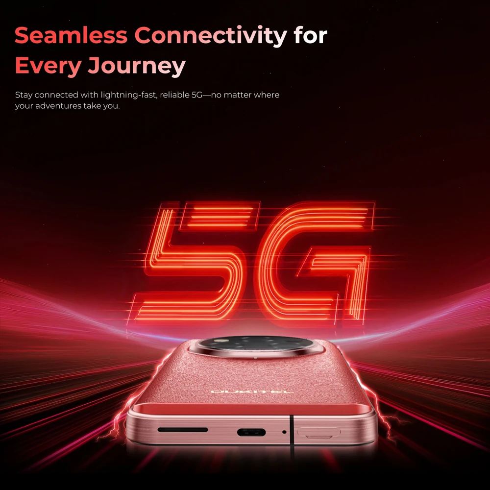 OUKITEL WP210 5G Rugged  Phone MTK 8200 6.7 Inch FHD+ 12GB RAM 512GB ROM Mobile Phone 8800mAh 108MP Android15 45W Cellphone NFC