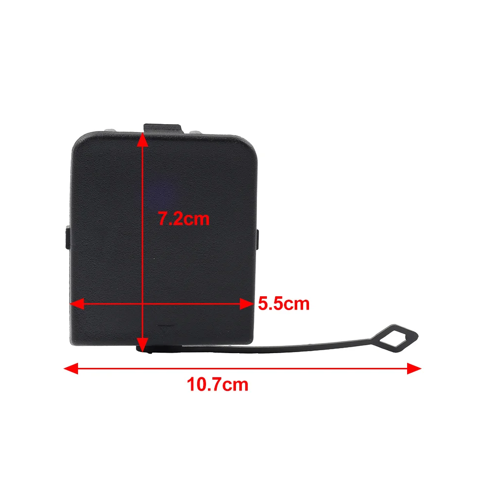 Car Bumper Guards Rear Bumper Diffuser Car Rear Bumper Tow Hook Cover 51127303815 51127303816 For BMW X1 E84 2013 2014 2015