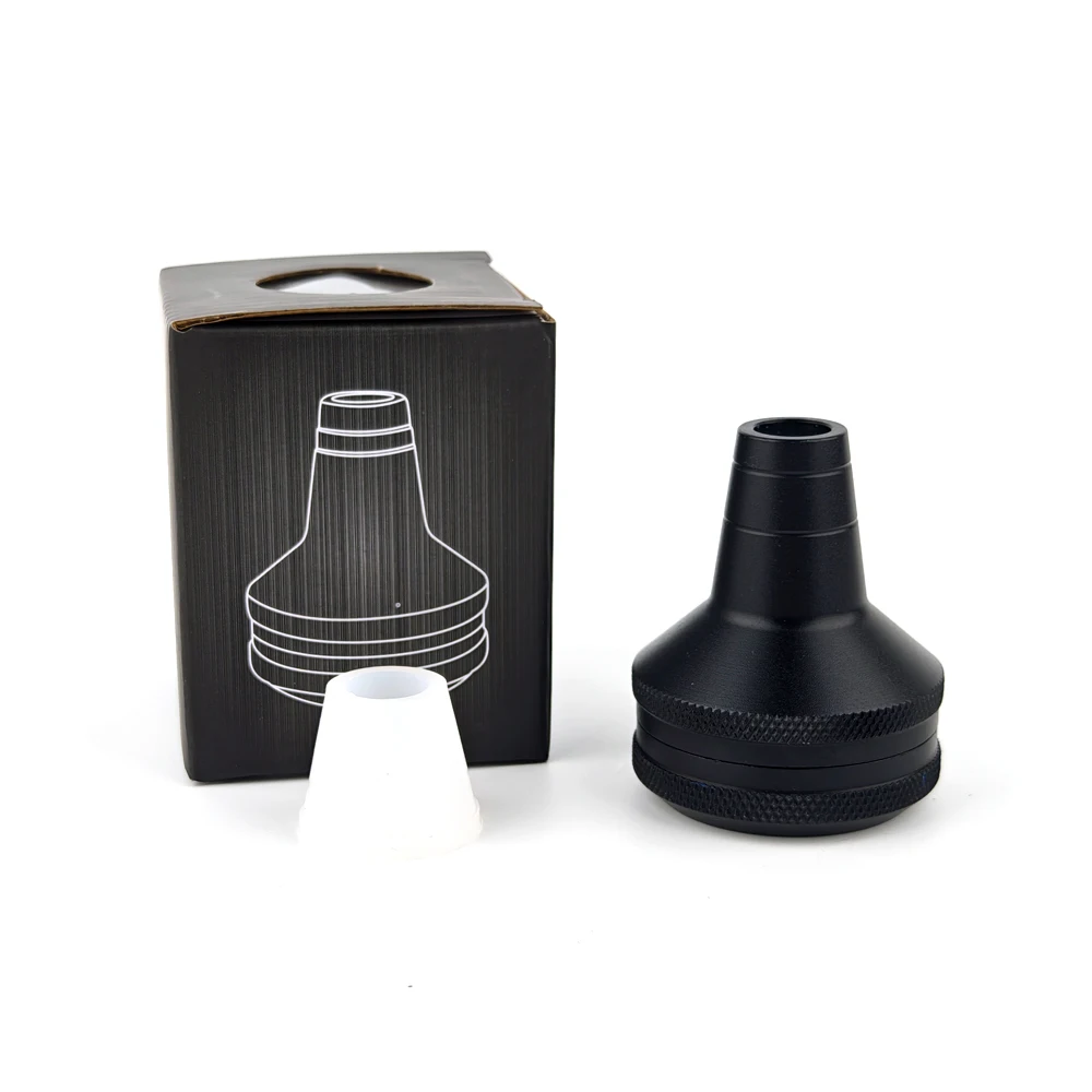사악한 알루미늄 합금 물 담뱃대 Shisha Molasses Catcher실리콘 어댑터 오일 시럽 Chicha Nargile Cachimba 흡연 액세서리