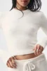 AI Autumn and Winter New Women's Plush Slim-fit Long-sleeved Knitted Sweater Wide-leg Pants Sports Suit Casual Pants 2