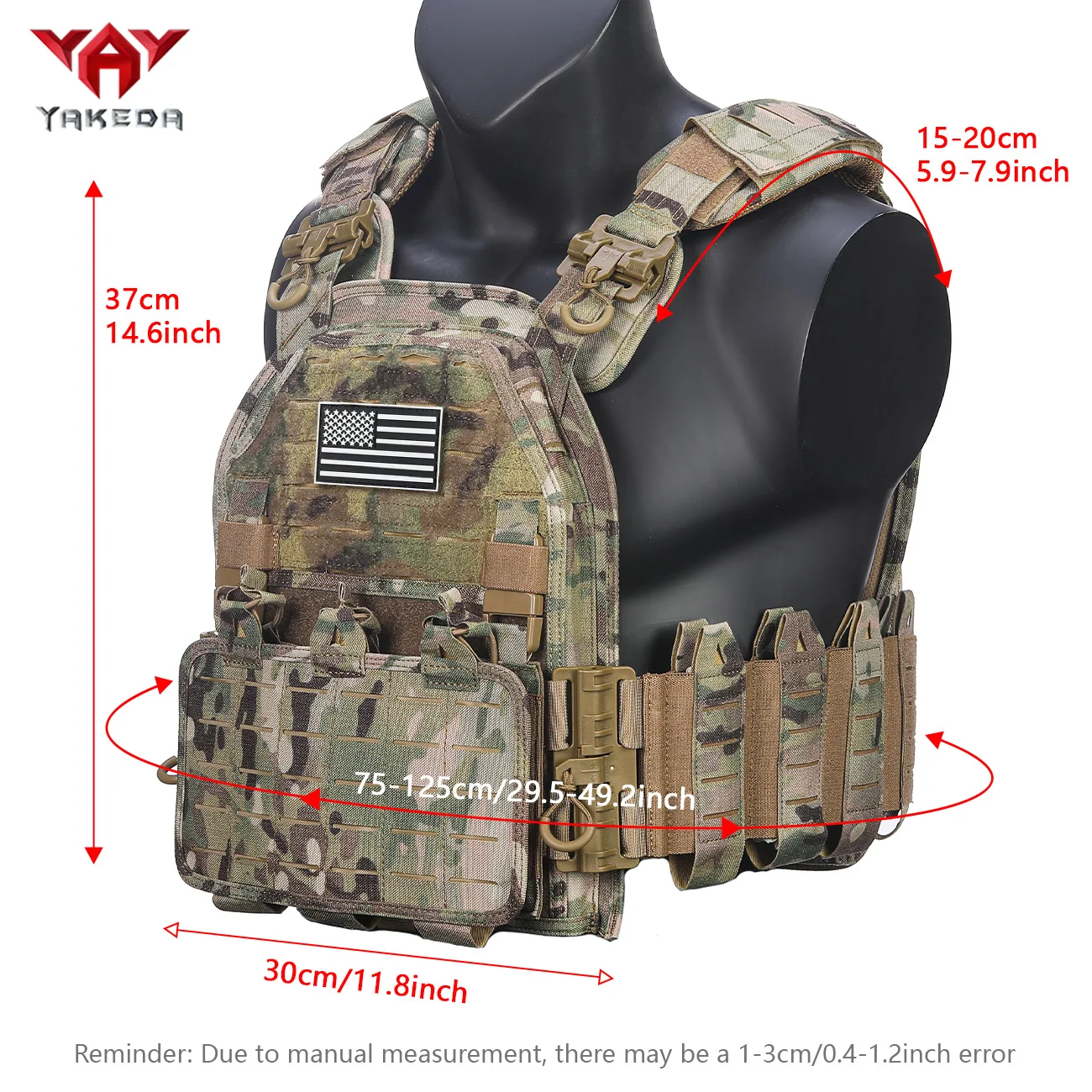 Waterproof MOLLE Training Vest for Outdoor Hunting