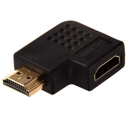 HDMI Right Angle Port Saver Adapter (Male To Female) - 270 Degree - Vertical …
