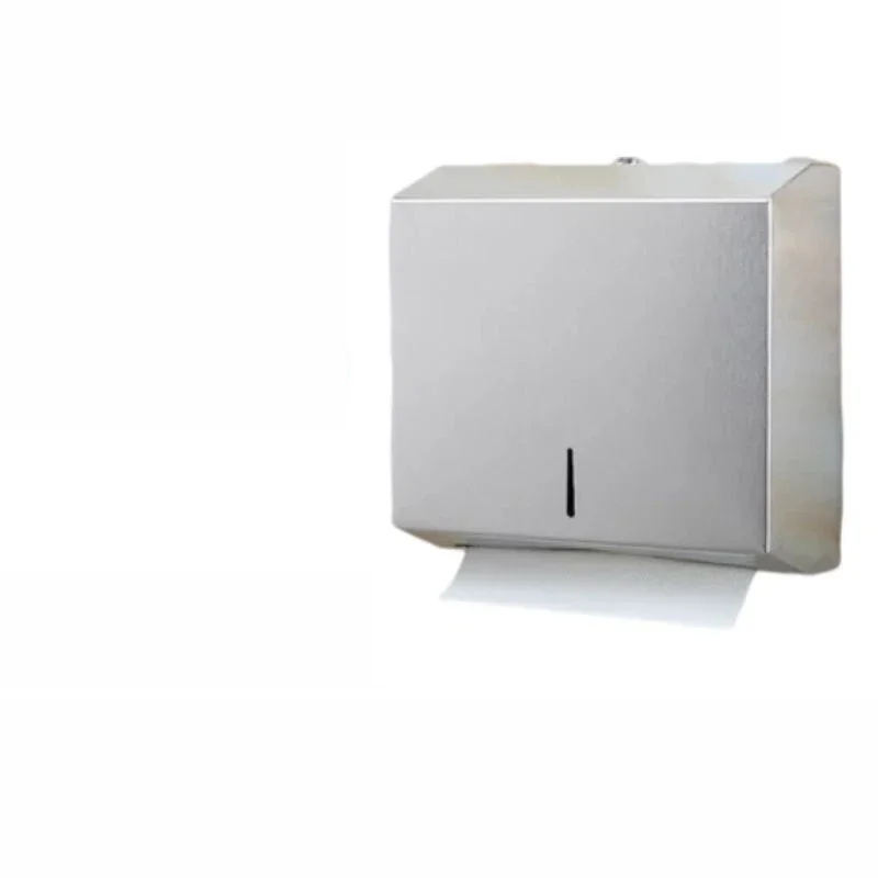 Wall Mounted Tissue Dispenser Stainless Steel Bathroom Hand Towel Box Large Capacity Kitchen Paper Case Easy Installation Holder paper towel holder tissue holder