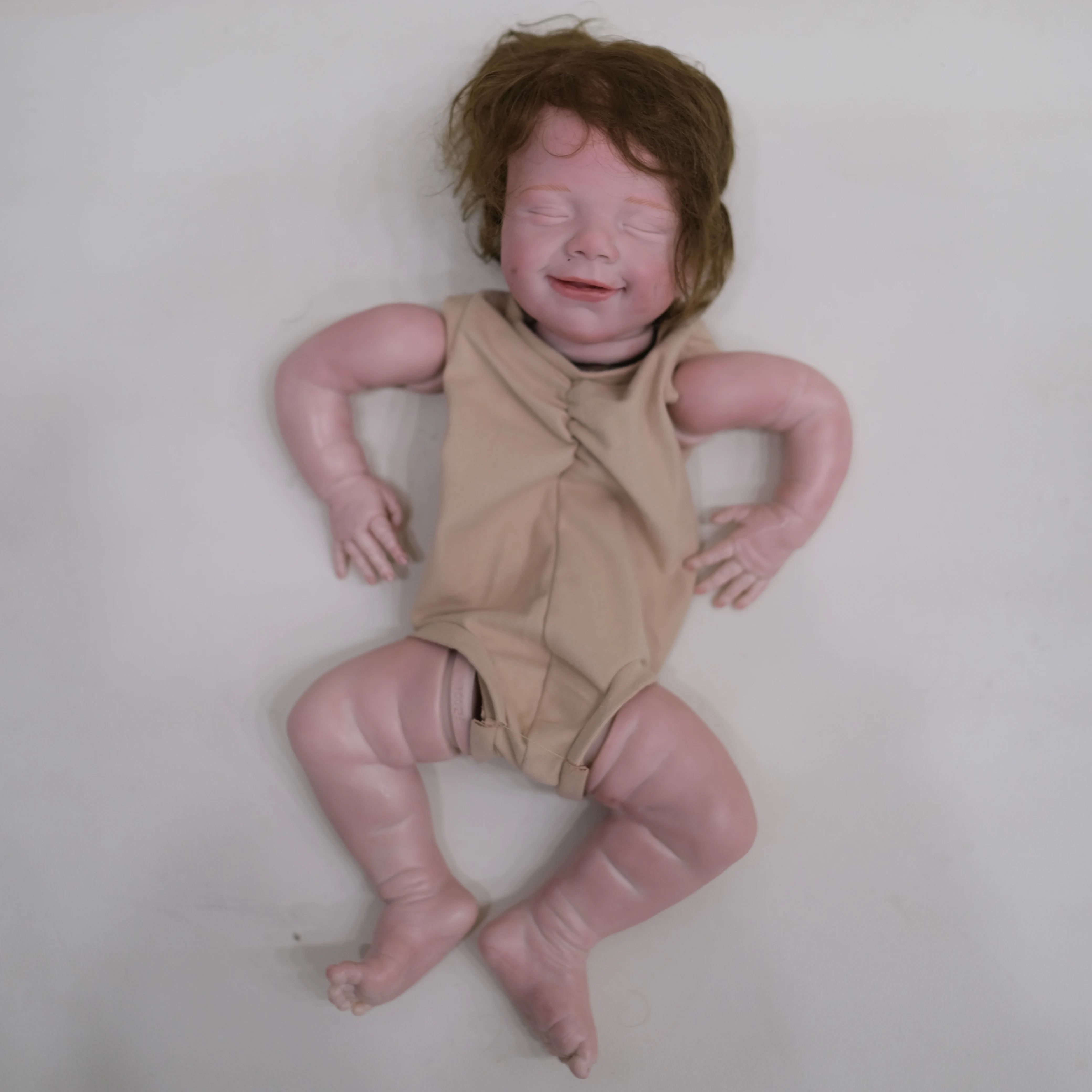 NPK 실물 같은 부드러운 터치 DIY 완구, 이미 그려진 인형 부품, 귀여운 DIY 장난감, 20 인치 클리어런스 세일