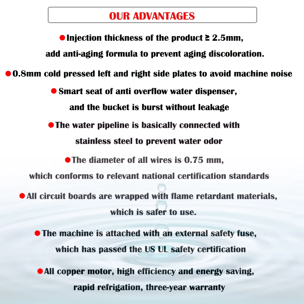 Description Picture 2 of itemFilter Electric Vertical Cold And Hot Water Dispenser Machine Stainless