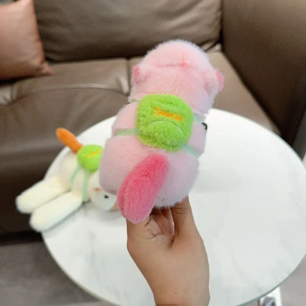 Capybara Rodent Slap Bracelet Series Wagging Tail Rotatable Plush Doll Slap Bracelet Wrist Style Cute Doll