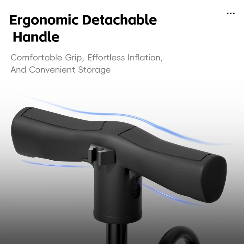 WEST BIKING Bike Pump 120PSI Portable Labor-Saving Air Pump For Motorcycle Car E-Bike AV/FV Inflator MTB Road Bike Accessories