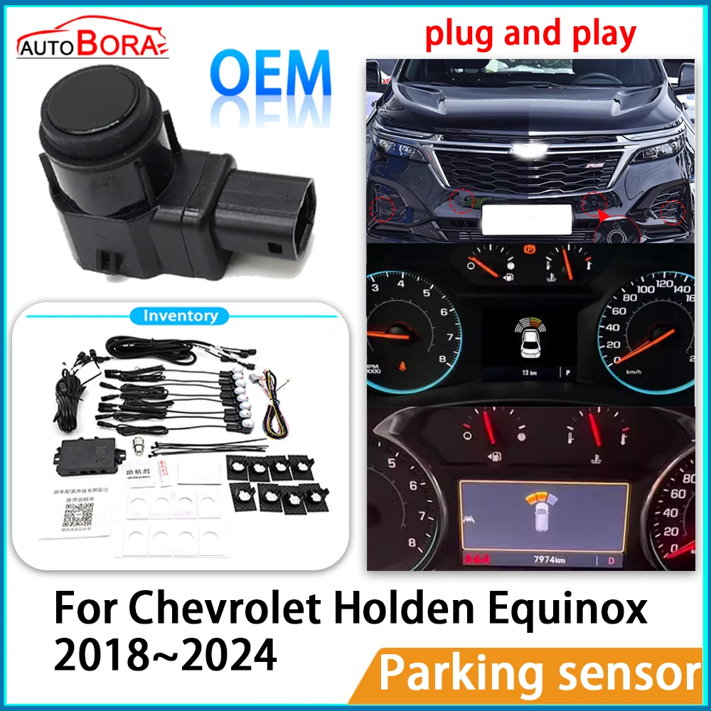 

AutoBora Original OEM Parking Sensor Assistance Backup Radar Buzzer Rear Front Bumper for Chevrolet Holden Equinox 2018~2024