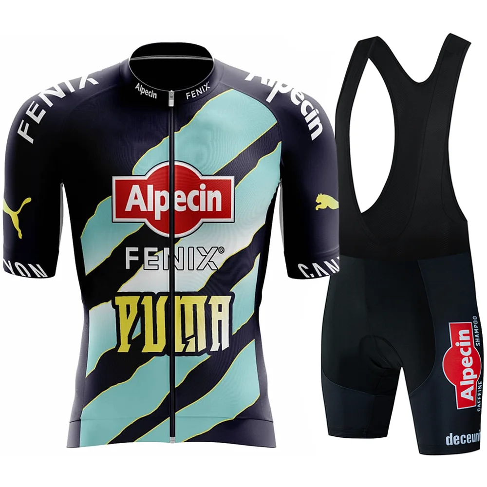 2024 Team Alpecin Fenix Cycling Jersey Set Belgio Champion Abbigliamento Da Ciclismo Mtb Road Bike Shirt Suit Bicycle Bib Shorts Maillot