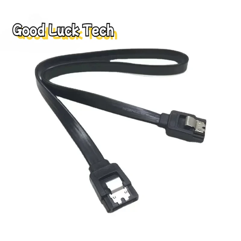 7Pin Latch SATA3.0 6gb/s Ssd Hard Drive SATA 3.0 Data Cable 7Pin SATA Female to Female Interface internal hdd