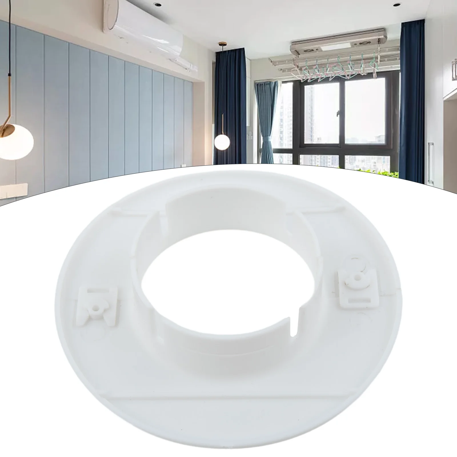 1Pc Hole Cover 40-80mm Air Conditioning Hole Decorative Cover Air Conditioning Hole Plug Pipe Cover Blocking Cover Tool