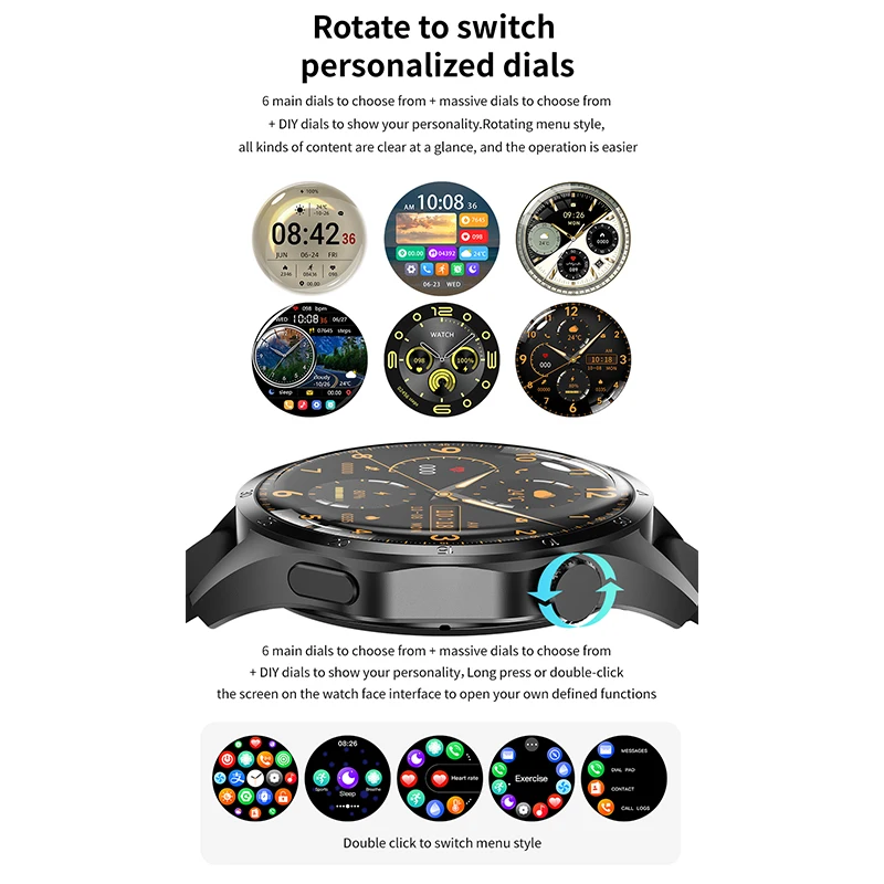 GT4  ÷ Ʈ ġ NFC GPS   , 360*360 HD ȭ,  Ʈġ,  ȭ, 1.53 ġ