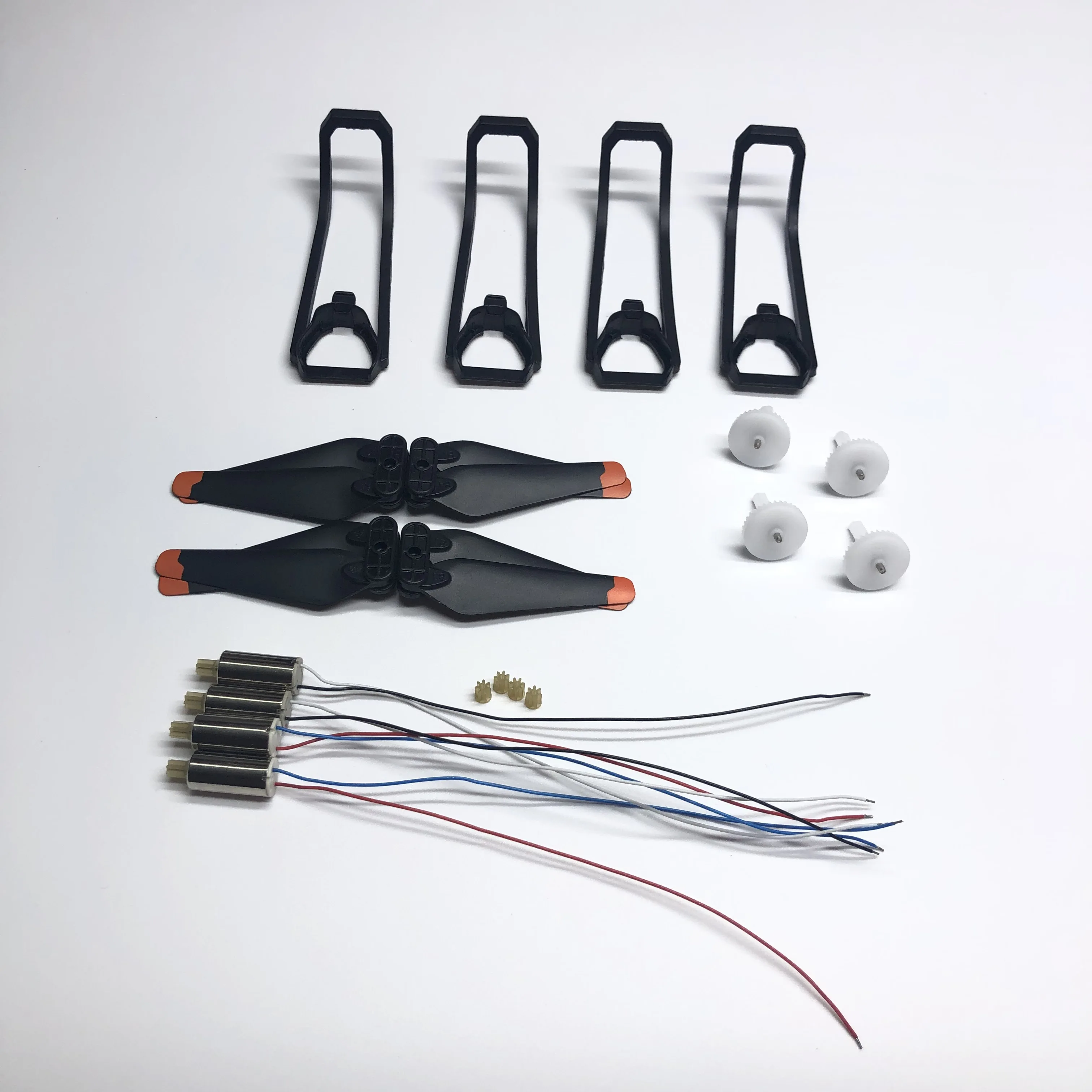 P8 Drone Accessories - P8 paddle Propeller Guard Gears Arm Shell Motor Motors / Engine Propeller Base Spare Parts Kit 50