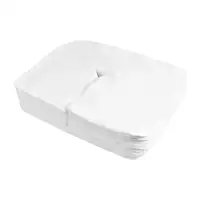 200 Pieces Massage Headrest Covers Soft Nonwoven Non Sticking Flat Face Rest Cover for Massage Table Chair SPA Bed 1