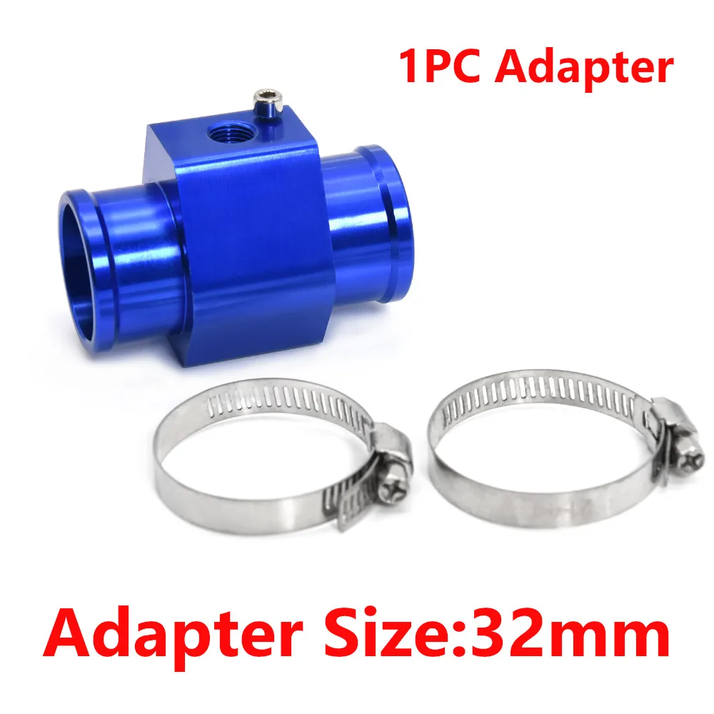 2inch 52mm Pointer Water Temp Temperature Gauge W/34mm Joint Pipe Sensor Adapter