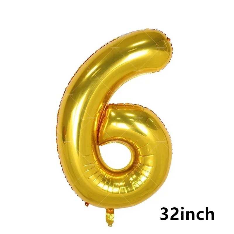 Cartoon Game Party Decor Set with Balloons, Banner, and Tableware