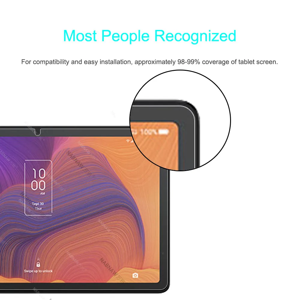 2 Pieces HD Scratch Proof Tempered Glass Screen Protector For TCL Tab 10S 10HD 10L 10 10.1 Tab Pro 5G Max 10.4 TCL NxtPaper 11 3