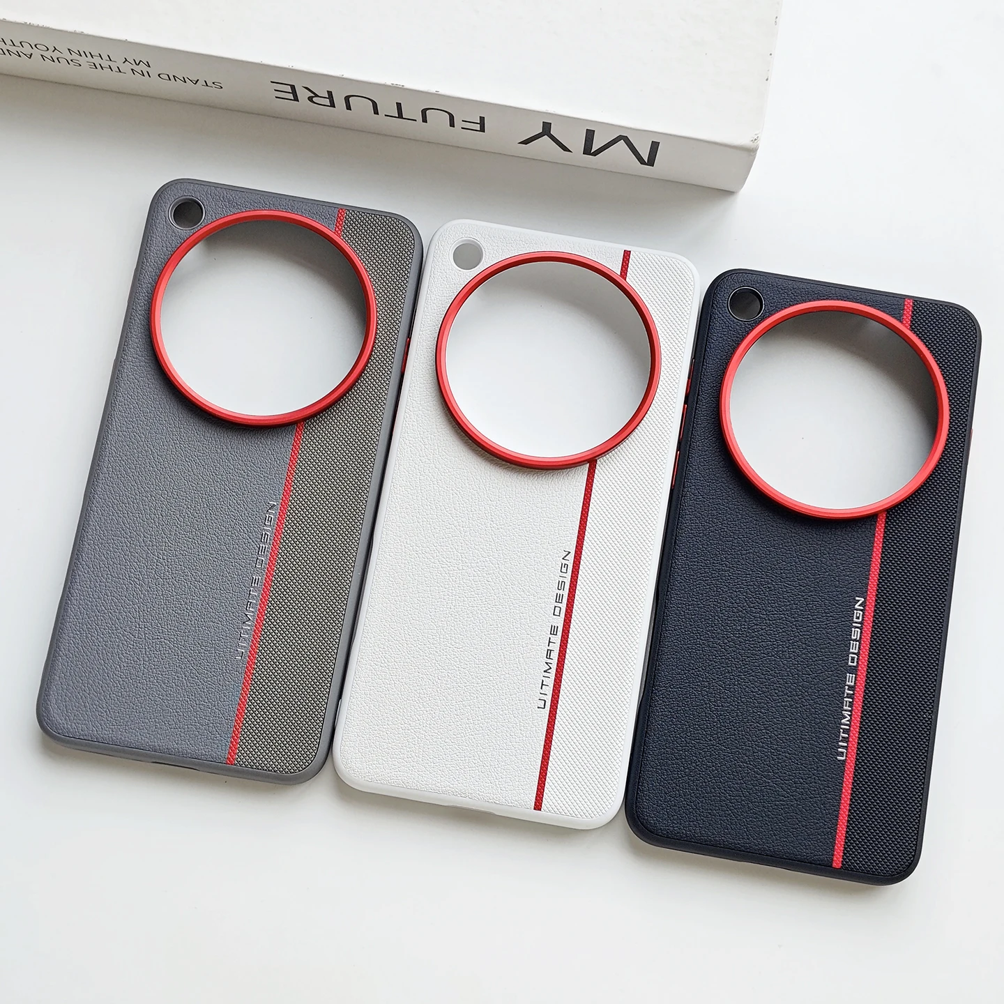 OPPO Find X9 Ultra Stylish PU Leather Splicing Ultra-Thin Protective Phone Case