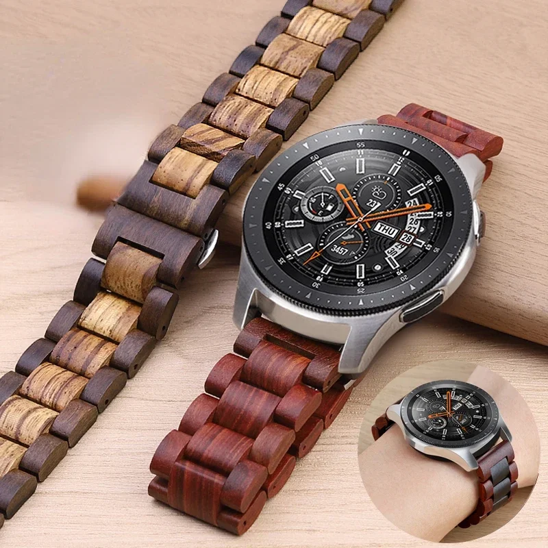 Elegant Wooden Watch Band - Premium Wood Bracelet