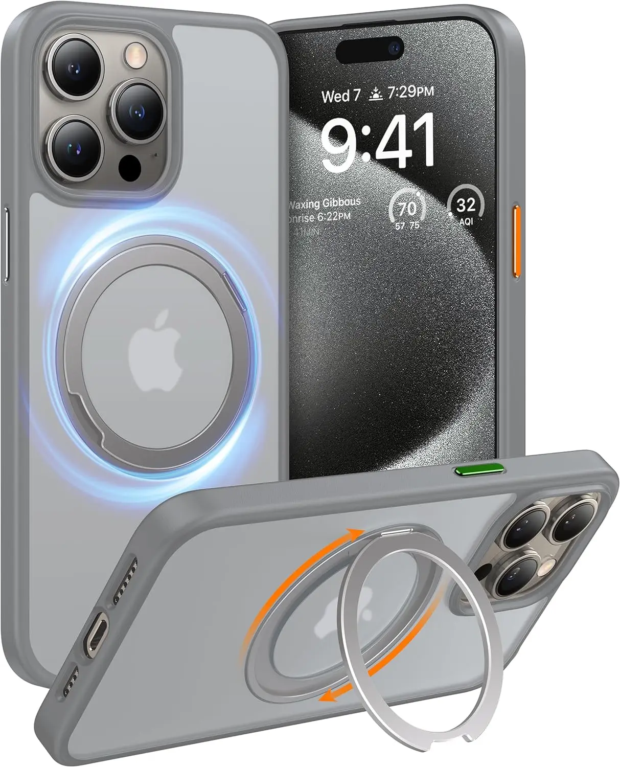 Funda compatible con MagSafe