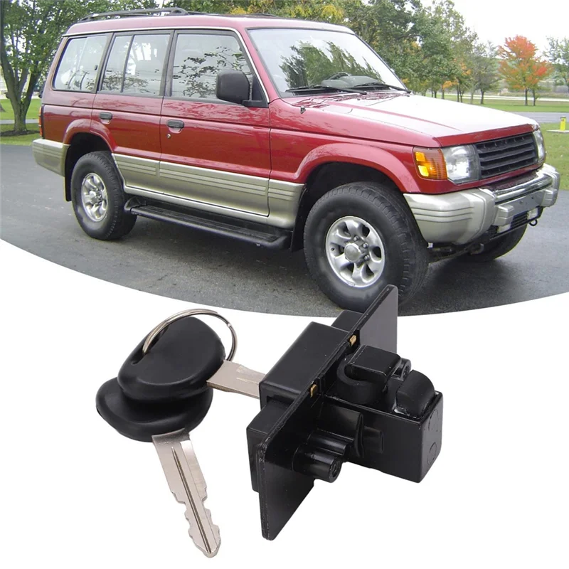 글러브 박스 잠금 장치 MB846665 Mitsubishi Montero Pajero Cheetah 도구 상자 잠금 장치 잠금 코어 어셈블리 용 글러브 박스 잠금 장치 어셈블리